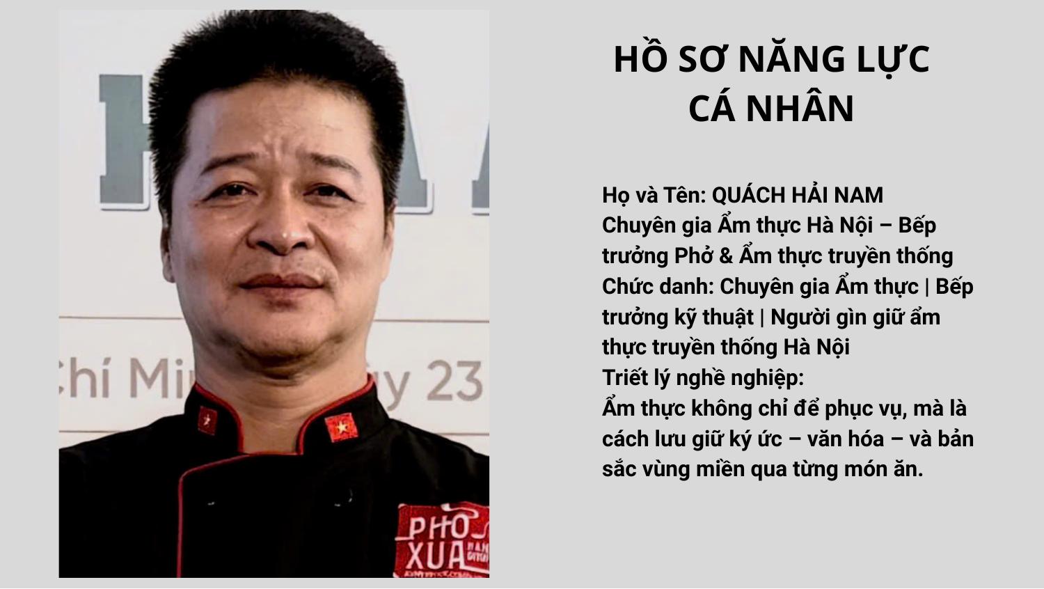 Nghệ nhân Quách Hải Nam